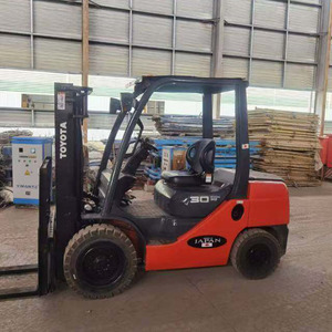 Used for Diesel Forklift Truck 3T Heavy Duty Smart Forklift with 2 Years Warranty Off-road Tire Construction Warehouse Use - Product Image 4