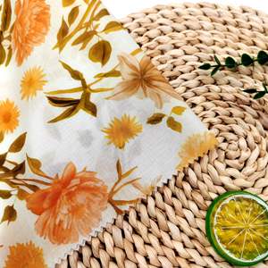 <span class=keywords><strong>Tissu</strong></span> Liberty London en <span class=keywords><strong>coton</strong></span> biologique tissé, imprimé numérique personnalisé, respirant, imprimé floral pour robes de filles <span class=keywords><strong>et</strong></span> de garçons - Product Image 5