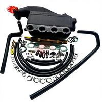 Collecteur d'admission en aluminium CNC pour moteur BMW B48 20i 330i 530i X3 X4 F30 G20 G30 G01 – Amélioration à montage direct