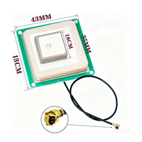 Antenne GPS L1 de haute précision 50*50mm en céramique 1574.25Mhz Active Gremic ANTENNA Antenne de positionnement