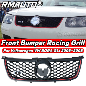 Parrilla Delantera de Fibra de Carbono BORA, Rejilla de Panal para Carreras, Kit de Carrocería para Volkswagen VW BORA GLI 2006-2008, Accesorios para Automóviles - Product Image 2