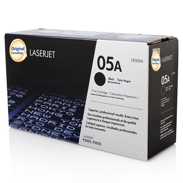 CE505A  Original Toner Cartridge 05a Toner Cartridge CE505a Black Ink Cartridge Printer Copier