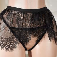Ensemble de lingerie sexy pour femmes, nuisette transparente sexy pour la Saint-Valentin, lingerie sexy en dentelle florale, soutien-gorge et culotte à lanières