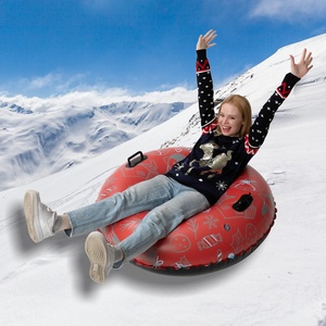 Tubo de Nieve Inflable para Niños y Adultos, Tubo de Nieve Resistente para Toboganes, Excelente Trineo Inflable para el Invierno - Product Image 2
