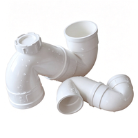 Tuyau de drainage flexible rond en PVC pour WC, anti-fuite, 110 mm et 113 mm