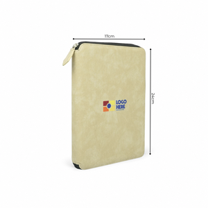 Carnet à anneaux A5 en cuir PU avec fermeture éclair et logo personnalisé, organiseur professionnel rechargeable, cadeau d'entreprise, fabricant OEM ODM - Product Image 2