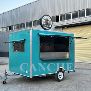 Street Mobile Fast Food Trailer <b>Coffee</b> Van Beer Bar Food <b>Truck</b> <b>For</b> <b>Sale</b> - Product Image 2