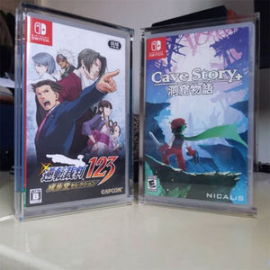 SHP Offre Spéciale étui rigide en acrylique transparent personnalisé pour NINTENDO <span class=keywords><strong>SWITCH</strong></span> POKEMON Metroid Dread UV & Slide Bottom Boîte d'affichage en acrylique - Product Image 3