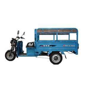 Venta al por mayor 2025 triciclo eléctrico de pasajeros con voltaje de 60V de cuerpo abierto para taxi de ciudad y Tuk Rickshaw Bulik Precio - Product Image 3