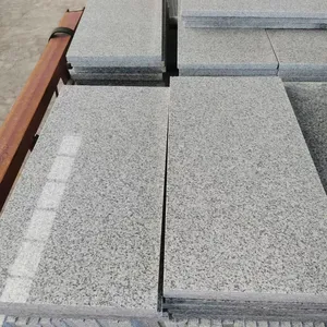 सस्ते कीमत कुचल प्राकृतिक फ़र्श टाइल स्लैब चीन G603 सफेद ग्रेनाइट पत्थर