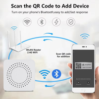 Module d'interrupteur de lumière tactile intelligent Smart Home Wifi Mini Switch Relay Module