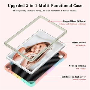 Coque antivol et anti-rayures <span class=keywords><strong>en</strong></span> TPU pour iPad 10e génération/A16 (2025) avec support pour stylet et sangles pour enfants – Vente <span class=keywords><strong>en</strong></span> gros - Product Image 5
