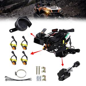 Kits de bocina de señal de giro Universal Street Legal para Polaris, Can-<span class=keywords><strong>Am</strong></span>, Kawasaki, <span class=keywords><strong>Arctic</strong></span> Cat, Pioneer Golf Cart Dune Buggy - Product Image 6