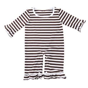 Combinaison pour bébé sans manches, respirante, en polyester/coton tricoté, pour l'été, vêtements pour ramper pour nouveau-nés, fermeture à boutons - Product Image 1