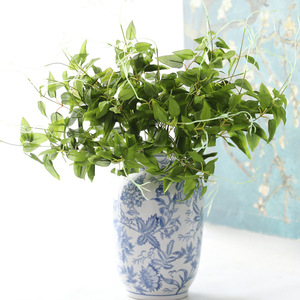 Guirlande de chèvrefeuille artificielle verte <span class=keywords><strong>en</strong></span> soie à 5 branches de haute qualité pour la décoration d'événements - Product Image 3