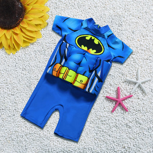 HY Children <strong>SpiderMans</strong> buoyancy swimsuits Toddler Baby Girls Boys Floating one-piece <strong>Swimwear</strong> Kids Swimsuit - Product Image 2