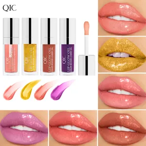 Lip gloss Anbieter mit benutzer definierten Private Label glänzend vegan Bio Lippen praller Glanz Make-up flüssigen Lip gloss matt