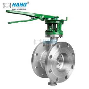 API 609 & ANSI chứng nhận Hướng dẫn sử dụng ghế cứng Van bướm mặt bích-Cổng đầy đủ, áp suất cao (PN16/class150) - Product Image 2