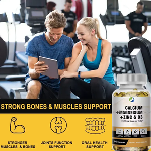 Ausreson OEM <span class=keywords><strong>Ca</strong></span> mg Zn D3 Bağışıklık Destekleyici Takviye Kalsiyum Magnezyum Çinko Vitamin D3 Yumuşak Jel Kapsüller Güçlü Kemikler İçin - Product Image 3