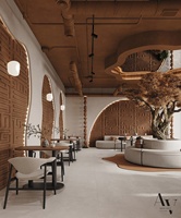 Juego de Mesa y Sillas Modernas de Forma Redonda para Restaurante, Cafetería, Tienda, Muebles para Centro de Salón