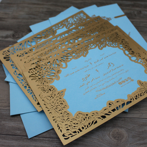 <span class=keywords><strong>Pas</strong></span> <span class=keywords><strong>cher</strong></span> Prix En Gros laser Découpé Invitations <span class=keywords><strong>De</strong></span> <span class=keywords><strong>Mariage</strong></span> Foil Merci Carte <span class=keywords><strong>De</strong></span> Voeux pour les Entreprises - Product Image 6