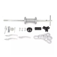 Kit de 16 outils de réparation pour roulements d'essieu, moyeux et engrenages avec marteau à inertie