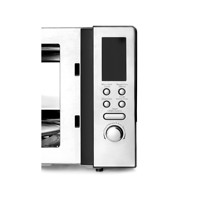 Four à micro-ondes électrique facile à utiliser, 1000W, en acier inoxydable, commande tactile, minuterie numérique, pour usage domestique sur comptoir