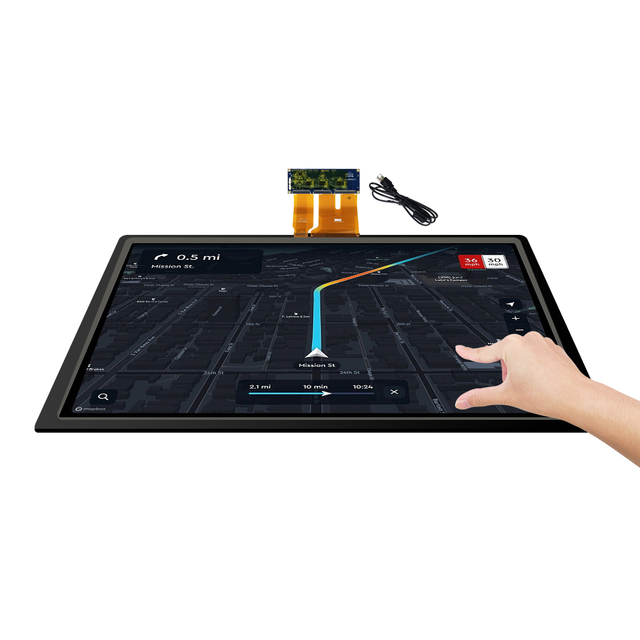 Custom Industrial Tempered Glass PCAP CTP 42 Inch Capacitive Touch Screen Panel Kit