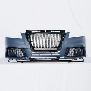 Parachoques Delantero con Rejilla para <span class=keywords><strong>Audi</strong></span> <span class=keywords><strong>A3</strong></span> S3 8P.5, Kit de Carrocería de Parachoques Delantero Estilo RS3 para <span class=keywords><strong>Audi</strong></span> <span class=keywords><strong>A3</strong></span> S3 2008 2009 <span class=keywords><strong>2010</strong></span> 2011 2012 - Product Image 5
