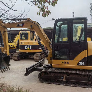 Meilleur prix d'occasion CAT306D Mini excavatrice sur chenilles Pompe à moteur de noyau Machines de terrassement Excavatrice hydraulique sur chenilles Vente d'excavatrice - Product Image 1