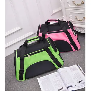 Europe and America hot sale airline approved pet carrier bag small dog carrier soft sided collapsible portable dog travel carrie