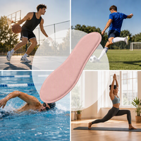Semelles orthopédiques personnalisées ODM pour le sport, respirantes, absorbant les chocs, inserts de chaussures confortables pour le quotidien et l'entraînement