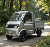 Camion de fret électrique à cabine fermée certifié EEC COC, pick-up à quatre roues, moteur sans balais, batterie au plomb-acide, 200-250 kW, 90-110 kWh