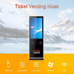 Thiết Bị Đầu Cuối Thanh Toán Không Tiếp Xúc 21.5 Inch Màn Hình Cảm Ứng Kiosk Màn Hình Cảm Ứng Hệ Thống Pos <span class=keywords><strong>Android</strong></span> - Product Image 2