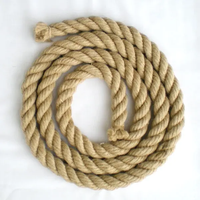 Corde en jute naturelle écologique légère pour emballage, 1-20 mm, 3/4/6 brins, matériau pour pouf de jardinage