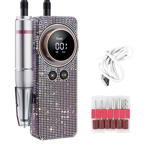 Professional <b>Nail</b> Drill Rechargeable <b>Nail</b> Drill Fast Polishing Gel With Diamond Manicure Machine <b>Nail</b> Enhancement Equipment - Product Image 3