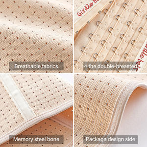 महिला खेल फिटनेस कमर कमर संयम बेल्ट उच्च कमर के बाद पेट में कमी नियंत्रण पैंटी - Product Image 2