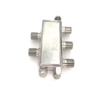 Divisor de potencia CATV de 4 vías de Venta caliente con conector F Conectores de audio y video