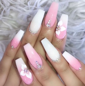 Fabrication de <span class=keywords><strong>faux</strong></span> ongles, <span class=keywords><strong>dessin</strong></span> de couleur Stiletto, ongles artificiels, léopard, presse sur ongles - Product Image 4