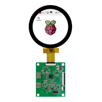 Pantalla Táctil de 2.8 Pulgadas para Raspberry Pi, 480*480 IPS, Pantalla Táctil Capacitiva CTP TFT LCD con Placa HD-MI