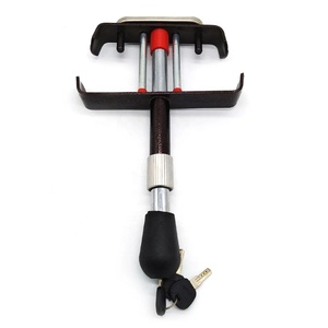 Verrou de sécurité antivol universel pour pédale d'embrayage et de frein de voiture, outil de verrouillage universel pour volant et pédales de voiture - Product Image 3