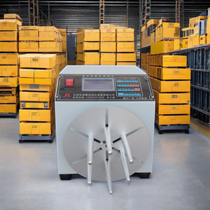 Guangdong fabbricato automatico linea dati di avvolgimento della rete cavo cerchio avvolgitore 8 apparecchiature per la produzione di cavi - Product Image 2