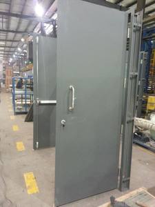 باب معدني مقاوم للحريق معتمد من UL لمدة 1 و2 و3 ساعات، باب فولاذي مقاوم للحريق، باب معدني مجوف - Product Image 4