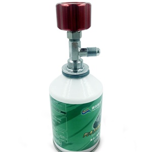 Vanne de sécurité universelle en laiton pour réfrigérant, ouverte, avec pièces HVAC - Product Image 6