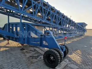 Mobile Belt Conveyor For Port Wharf Station Warehouse Construction Site