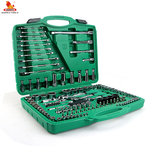 <span class=keywords><strong>120Pcs</strong></span> Công Cụ Chuyên Nghiệp Bộ Trong Trường Hợp Hộp Công Cụ Cho 1/4 "3/8" Tiến Sĩ Ổ Cắm Ratchet Cờ Lê Thiết Lập - Product Image 3