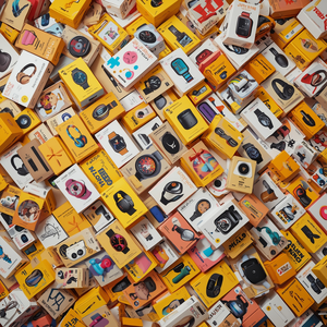 Caja de productos inteligentes de lujo para niños, tableta de aprendizaje de clase S, reloj para niños, altavoz Bluetooth, probabilidad de premio de escuela secundaria - Product Image 5