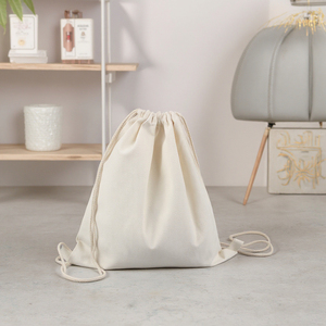 Factory Wholesale Custom Printed 100% Cotton <strong>Drawstring</strong> <strong>Bag</strong> Embroidered Logo Burlap Jute Cosmetic Gift <strong>Bag</strong> - Product Image 5