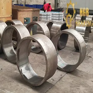 Factory customized carbon steel forging seamless rolled rings
