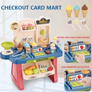 Juego <span class=keywords><strong>de</strong></span> Juguetes <span class=keywords><strong>de</strong></span> Plástico para Niños KSF Education, Juego <span class=keywords><strong>de</strong></span> Imitación <span class=keywords><strong>de</strong></span> Supermercado con <span class=keywords><strong>Caja</strong></span> <span class=keywords><strong>Registradora</strong></span> con Sonido - Product Image 3